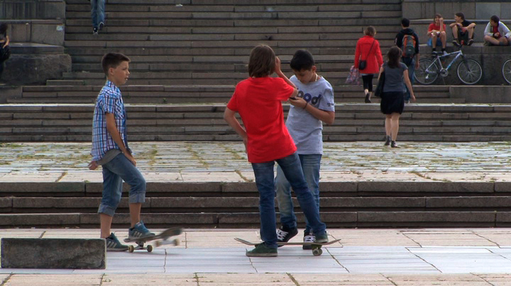 still from video