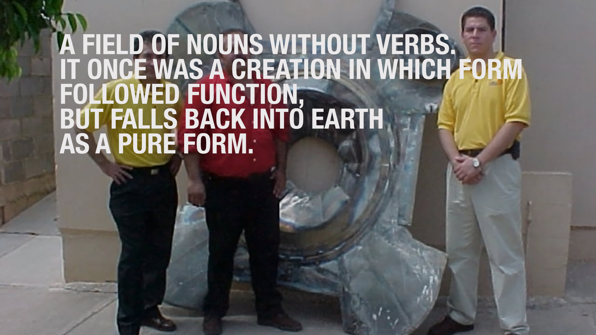 Still from the video
