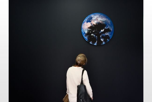 installation view:  Krassimir Terziev. Images Staring at Images, Sariev Contemporary, Plovdiv, 5 April 2018 – 28 May 2018