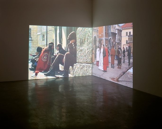 A Movie (2004) installation view, Generali Foundation